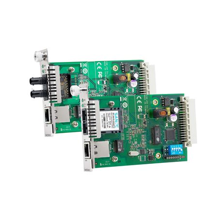 MOXA 100 BaseFX, 10/100 BaseT(X) Media Converter, Single Mode, 100Mbps 40 km