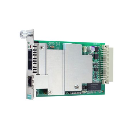 MOXA 100 BaseFX, 10/100 BaseT(X) Media Converter, Single Mode, 100Mbps 40 km