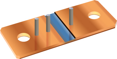Bourns Plate Shunt, 1 kA Max 50mV, 5 % Accuracy