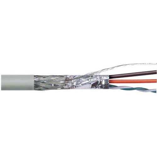 L-Com USB Cable Male, USB 2.0 USB, Light Grey, 100 ft