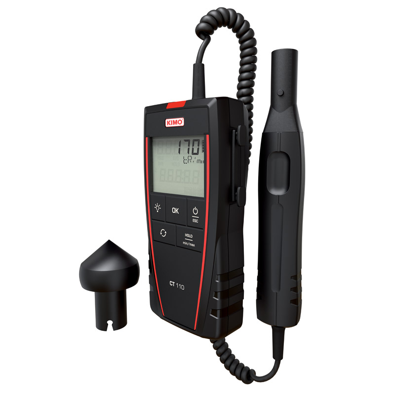 KIMO Tachometer Best Accuracy ±0.3 % - LCD, RSCAL
