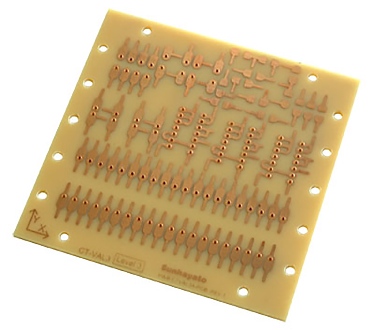 Sunhayato PCB Developing Kit, Soldering Test Practice Board