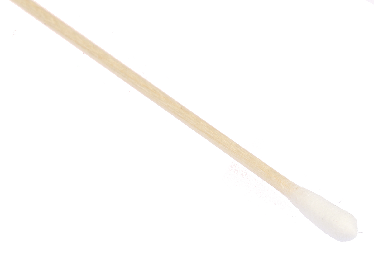 ct100 Chemtronics Cotton Cotton Bud, Wood Handle,For use with Flux Removal, Machinery, Length 152 mm 100 Per Pack
