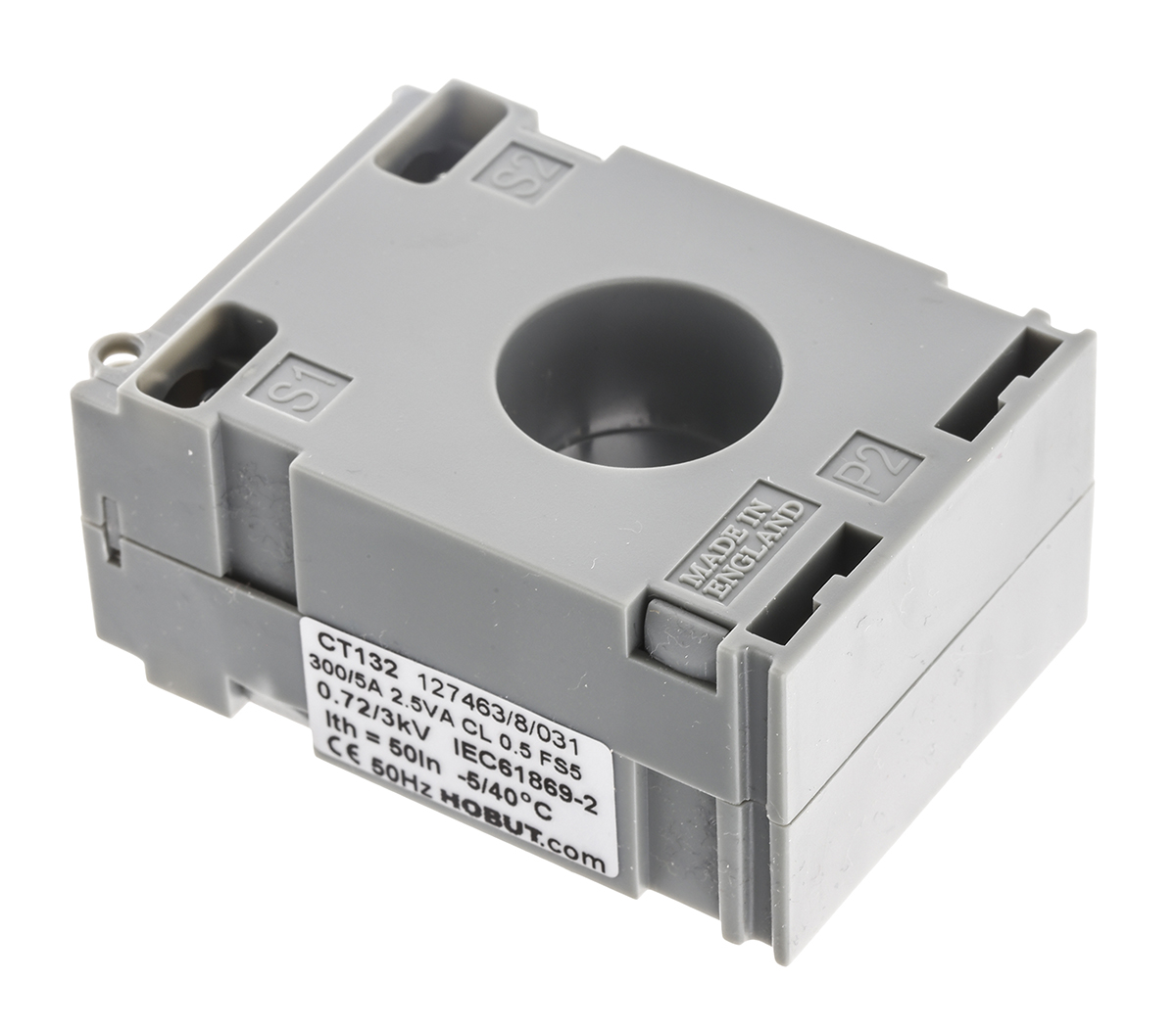 HOBUT CT132 Series Current Transformer 300 A 21 mm Bore