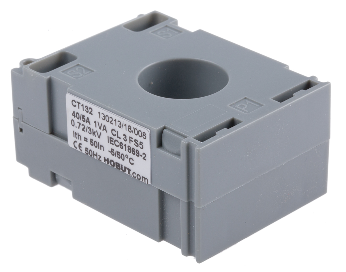 ct132m405-13 HOBUT CT132 Series Current Transformer 40 A 2.5 VA 21 mm Bore