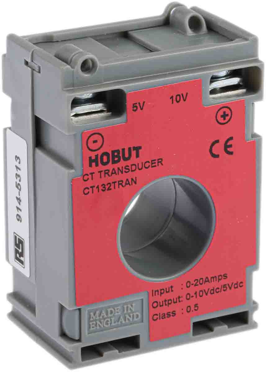 HOBUT CT132TRAN Series Current Transformer 20 A 15V, 30 V 21 mm Bore