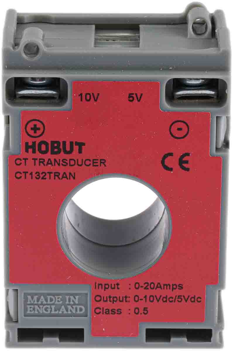 ct132tran20a-510v HOBUT CT132TRAN Series Current Transformer 20 A 15V, 30 V 21 mm Bore