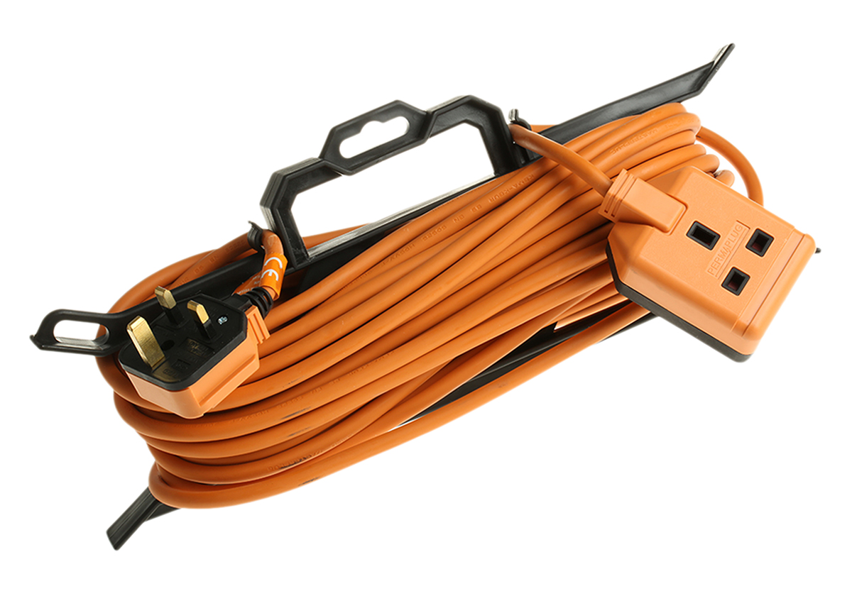 Masterplug 15 m 1 Socket Extension Lead, 240V