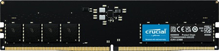 Crucial DDR5 Desktop RAM 5600 Mbit/s, UDIMM, 1.1V