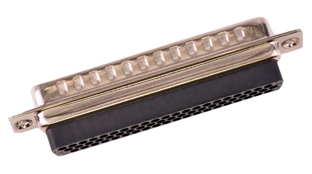 FCT from Molex 173113 62 Way Straight 1.98 mm Pitch Panel Mount D-Sub Connector Male