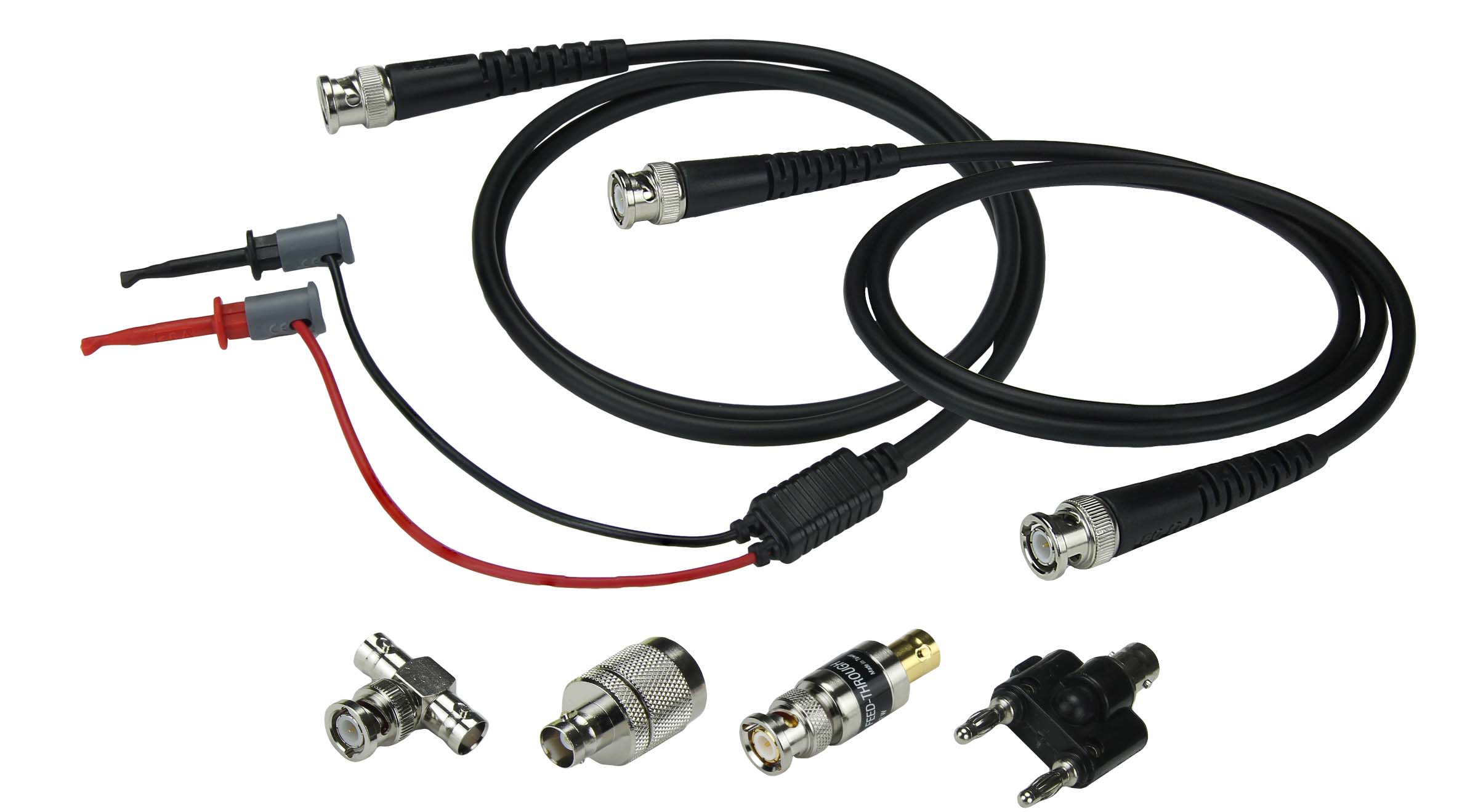 CALTEST Test Lead & Connector Kit for use with Generator With 2x BNC Adapter