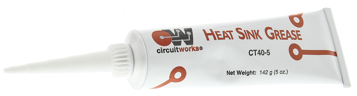 Chemtronics Metal Oxide Thermal Grease, 0.63 W/mK, Tube