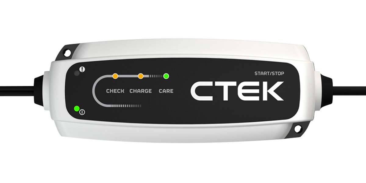 CTEK CT5 START/STOP Battery Charger For 14.55V, Lead Acid 3.8 A, 12 V with UK plug Automotive