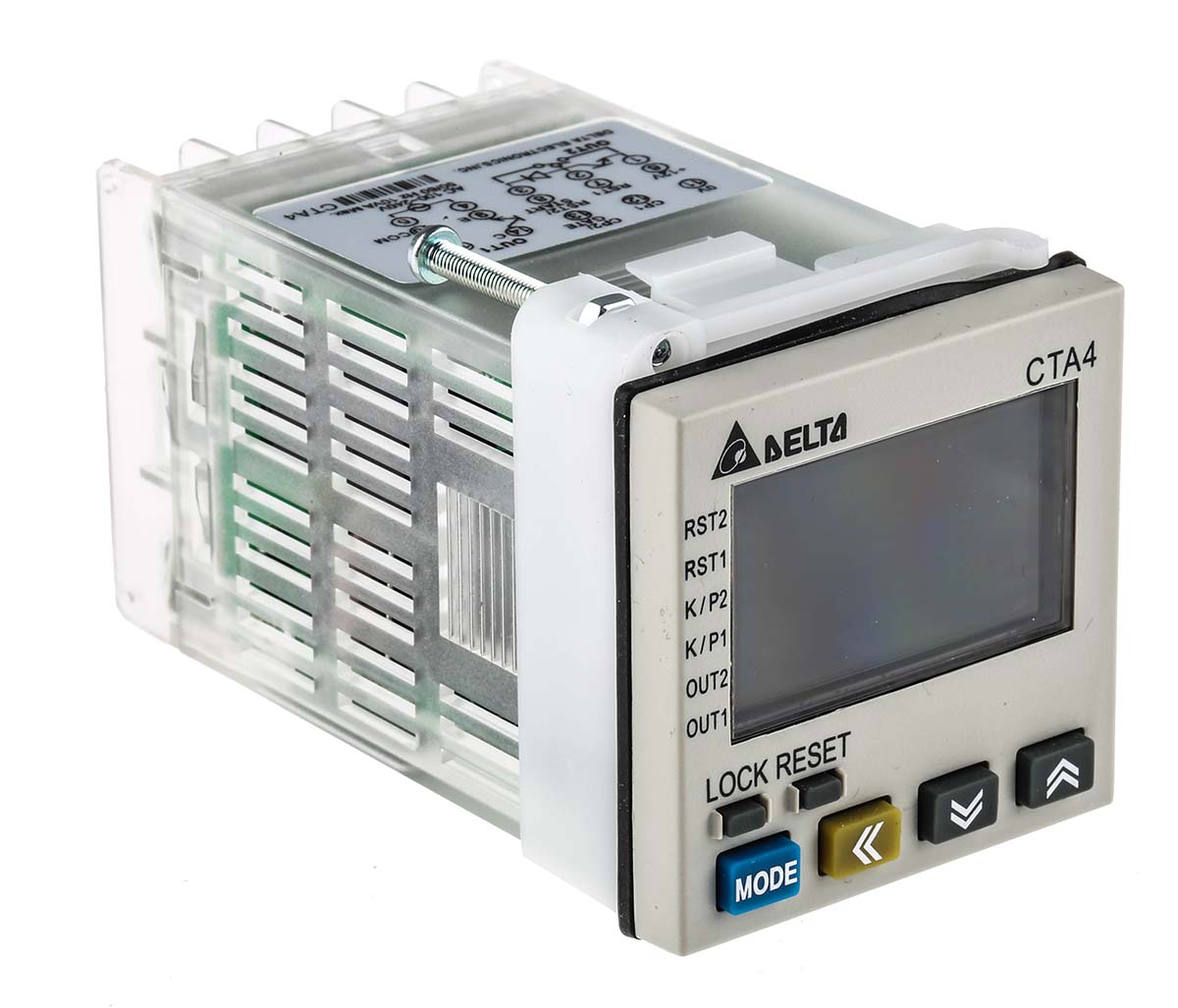 cta4100a Delta Electronics Timer, Counter, Counter, 6 Digit LCD, 10 kHz 250V