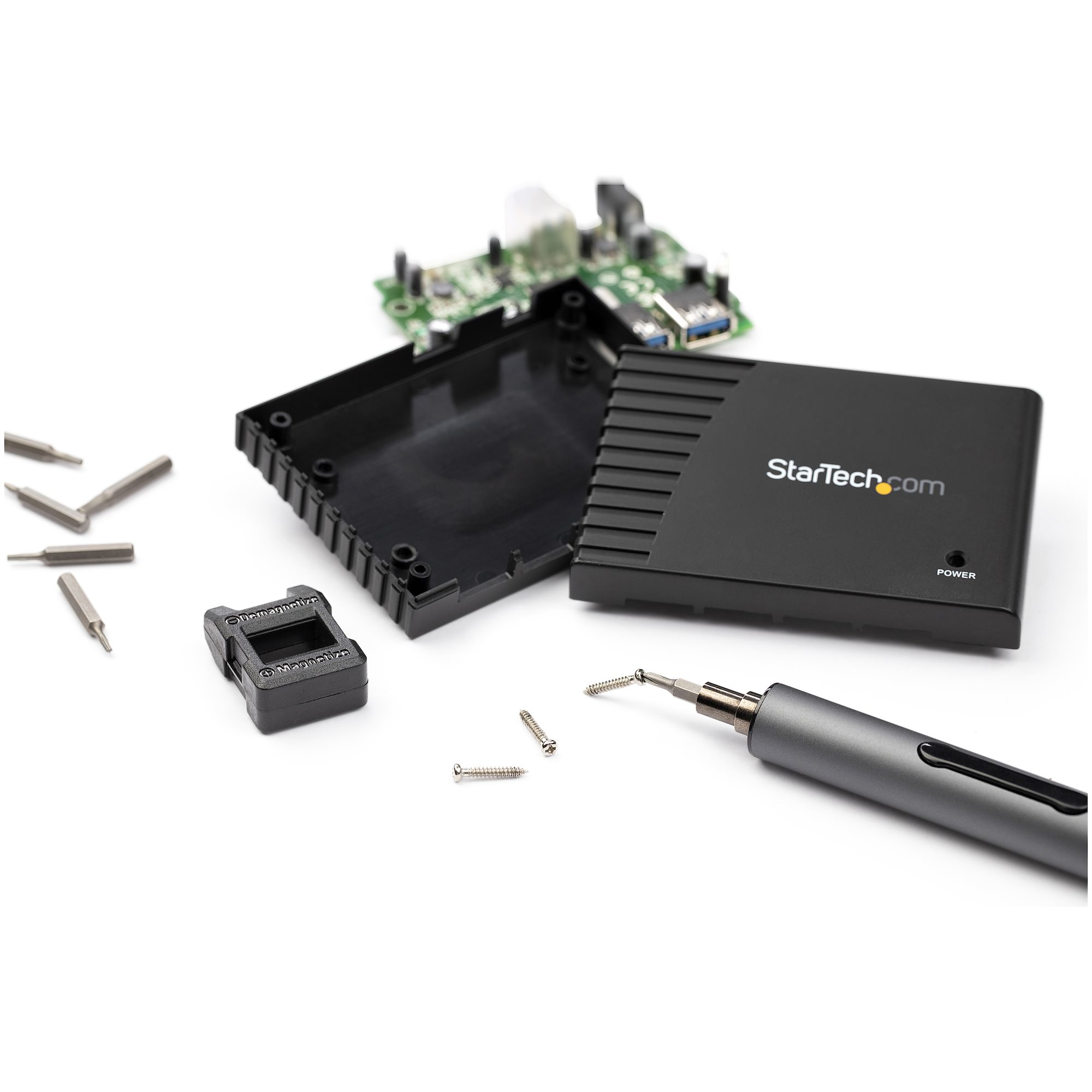 ctk20pcedrive StarTech.com CTK20PCEDRIVE CTK20PCEDRIVE 1.2 V Electric Screwdriver, 0.35 Nm, Cordless