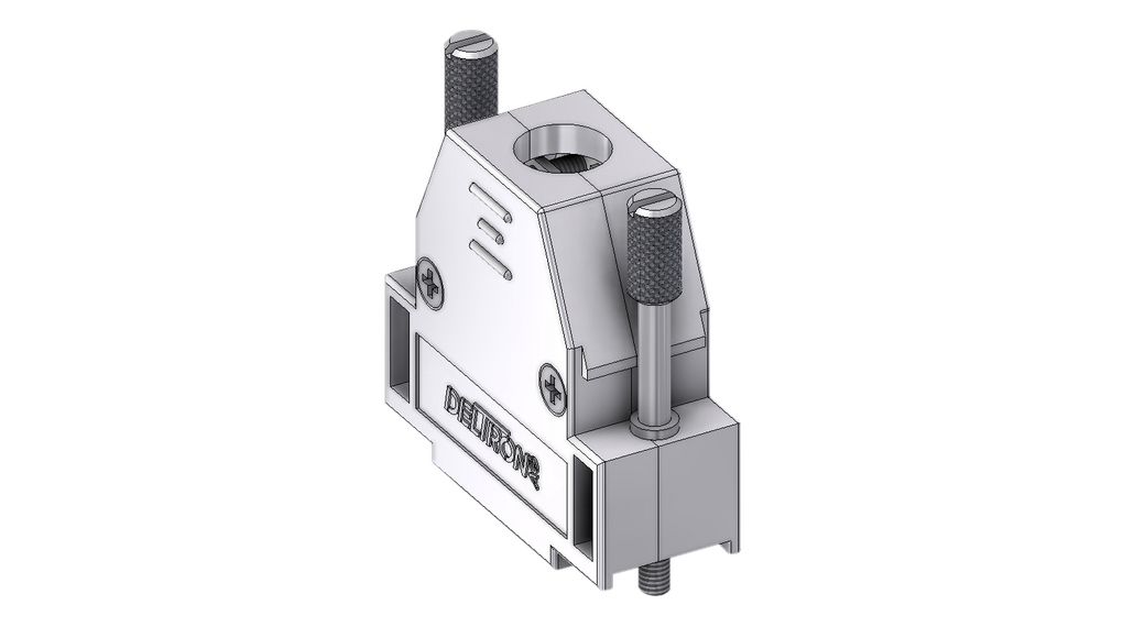Deltron Connectors Thermoplastic D-Sub Backshell Strain Relief