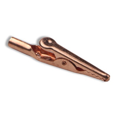 CALTEST Clip, Copper Contact, Brown