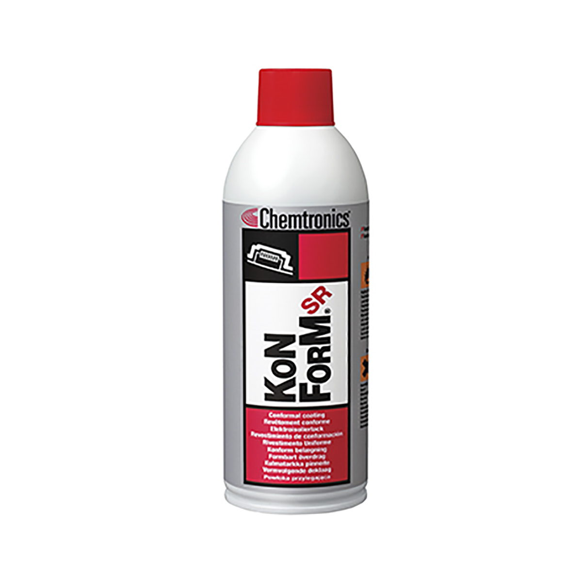 Chemtronics Silicone Conformal Coating, 400 ml Aerosol, -65 °C min, 200 °C max