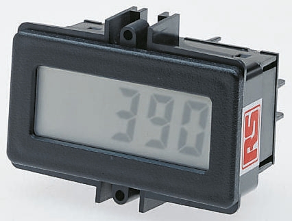 Red Lion CUB4 LCD Digital Panel Multifunction Meter for Current,  33 mm  x 68 mm