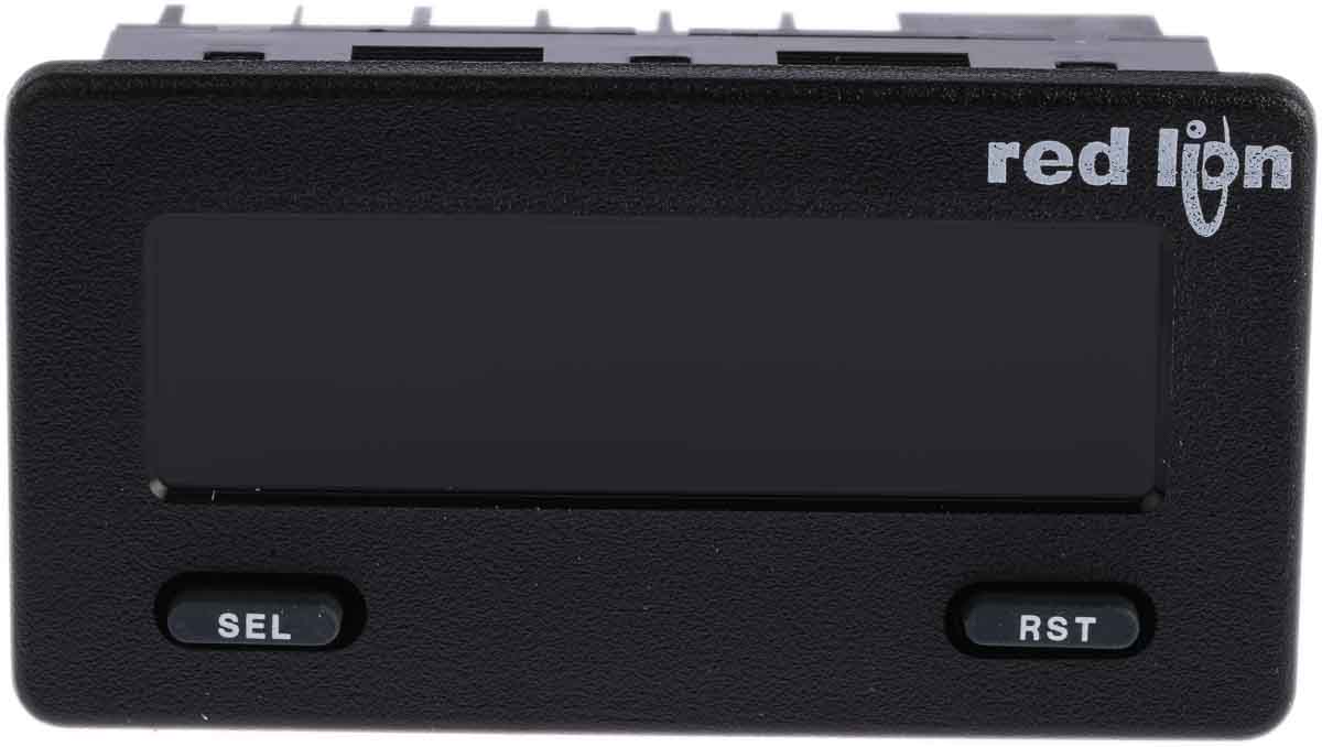 Red Lion CUB5 LCD Digital Panel Multifunction Meter for Voltage, Current,  32.8 mm  x 68 mm