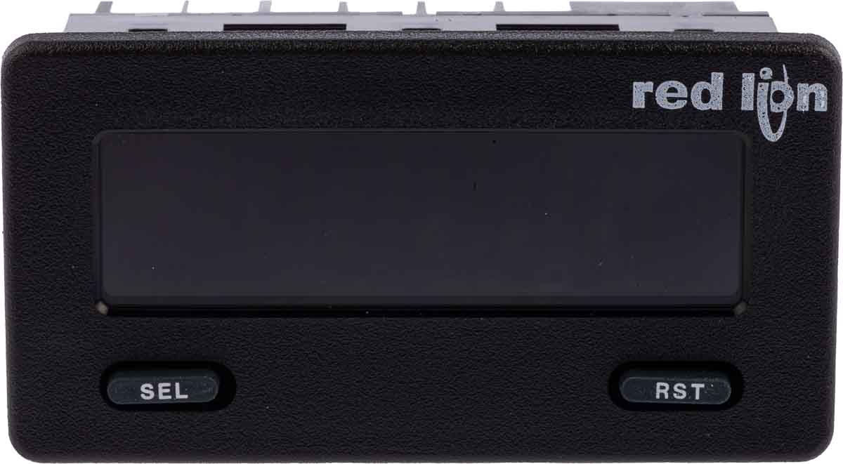 Red Lion CUB5 LCD Multi-Function Panel Meters for Temperature,  1.3 in  x 2.68 in