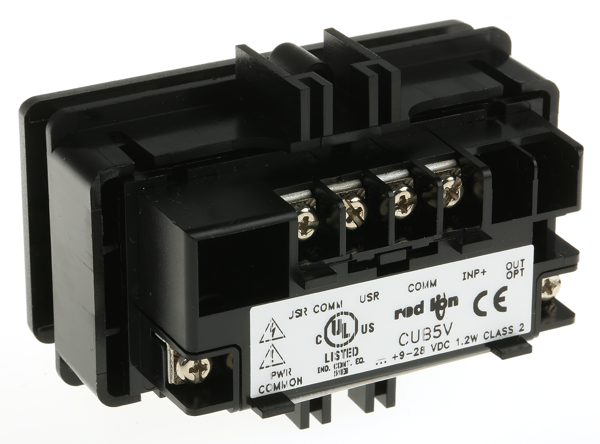 cub5vb00 Red Lion CUB5 Series Digital Voltmeter DC, LCD Display 5-Digits 0.1 %, 33 mm, 68 mm