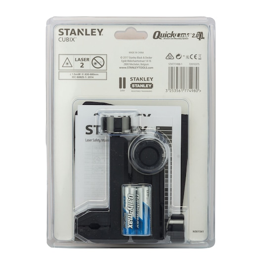 cubix Stanley Cubix Laser Colour Red Laser Level, 2