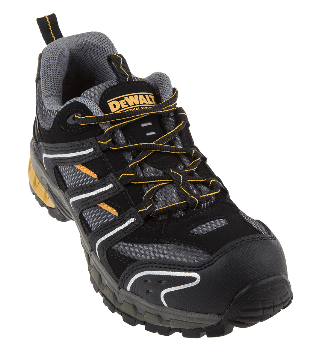 DeWALT Cutter Men's Black Composite Safety Trainer, UK 10, EU 44