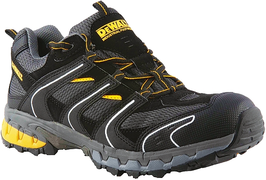 DeWALT Cutter Men's Black Composite Safety Trainer, UK 12, EU 46
