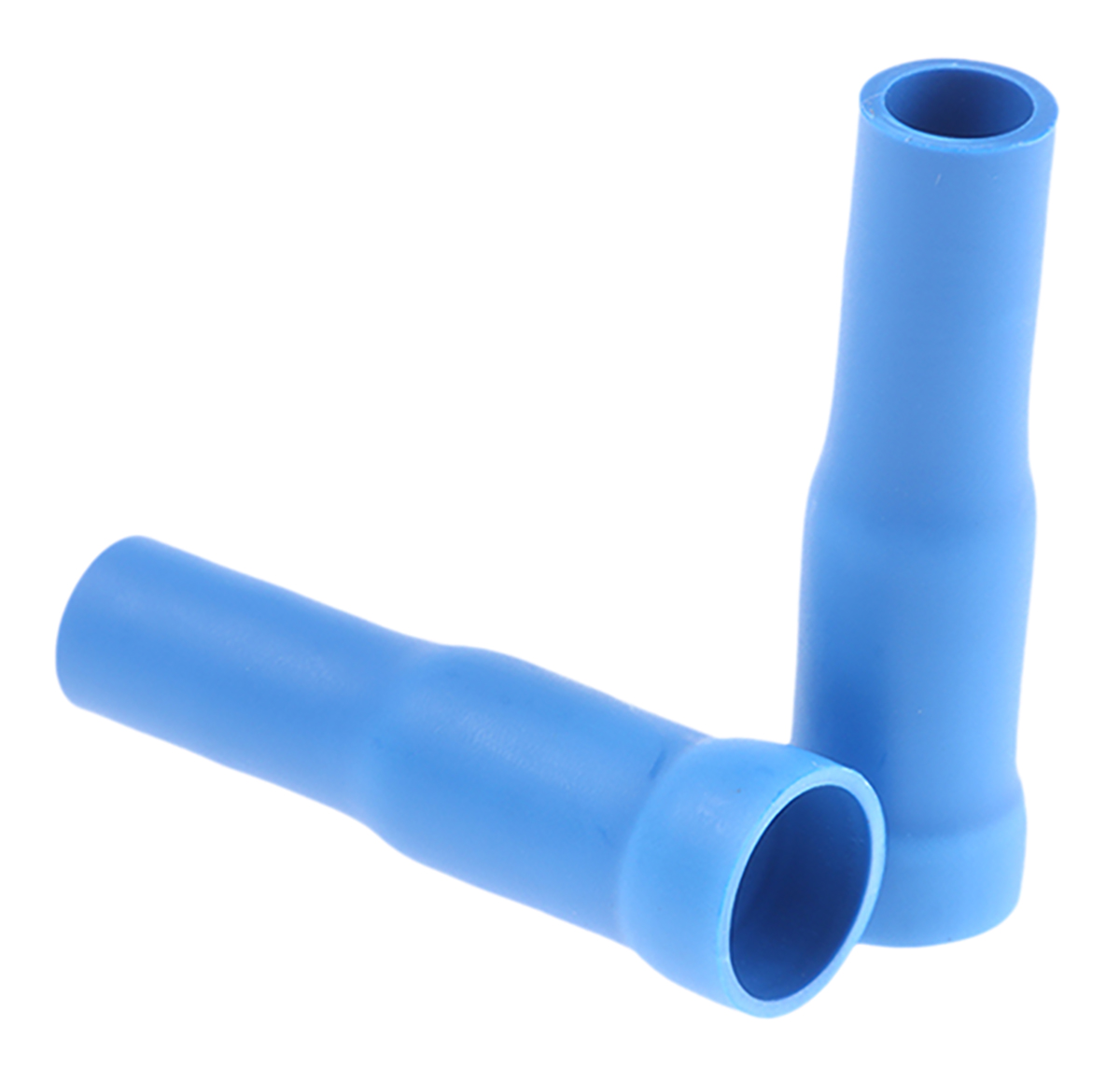 JST, CVDAGF Insulated, Blue Crimp Bullet Connector, 16 AWG to 14 AWG, 4 mm Bullet diameter Female