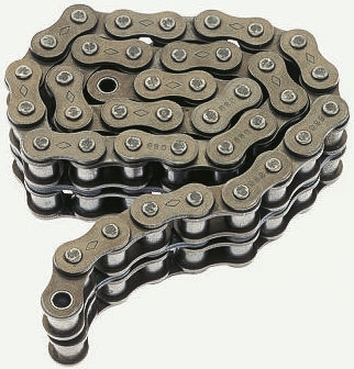 Witra 10B-2 2 Roller Chain, 5 m, 36.2 mm, CW10B, ISO 606 (DIN 8187)