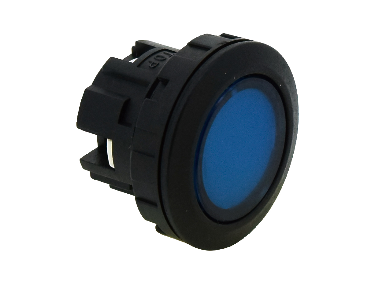 Idec CW1L-A10 Series Maintained Push Button Head, 22 mm Cutout, IP65
