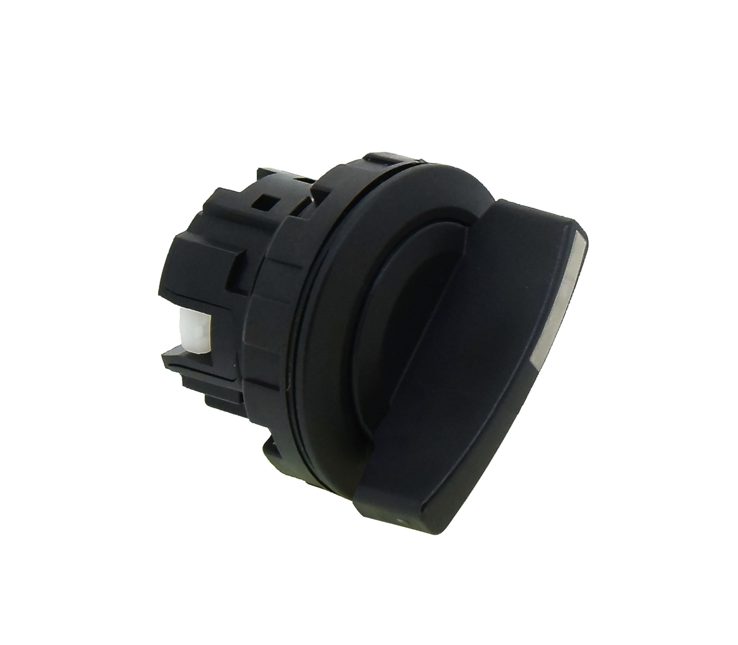 Idec CW1S-2L Series 2 Position Selector Switch Head, 22 mm Cutout, White, IP65