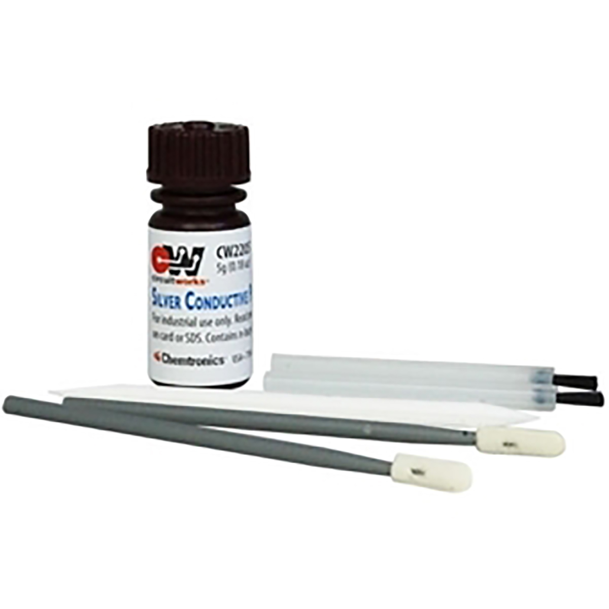 Chemtronics Silver Acrylic Resin Conductive Lacquer for PCB, Electronic