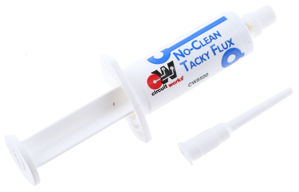Circuitworks CW8500 3.5 g Lead Free Solder Flux Syringe