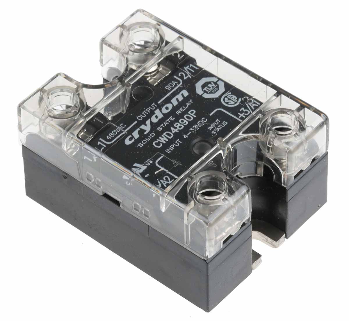 Sensata / Crydom CW Series Solid State Relay, 90 A Load, Panel Mount, 660 V ac Load, 32V dc Control