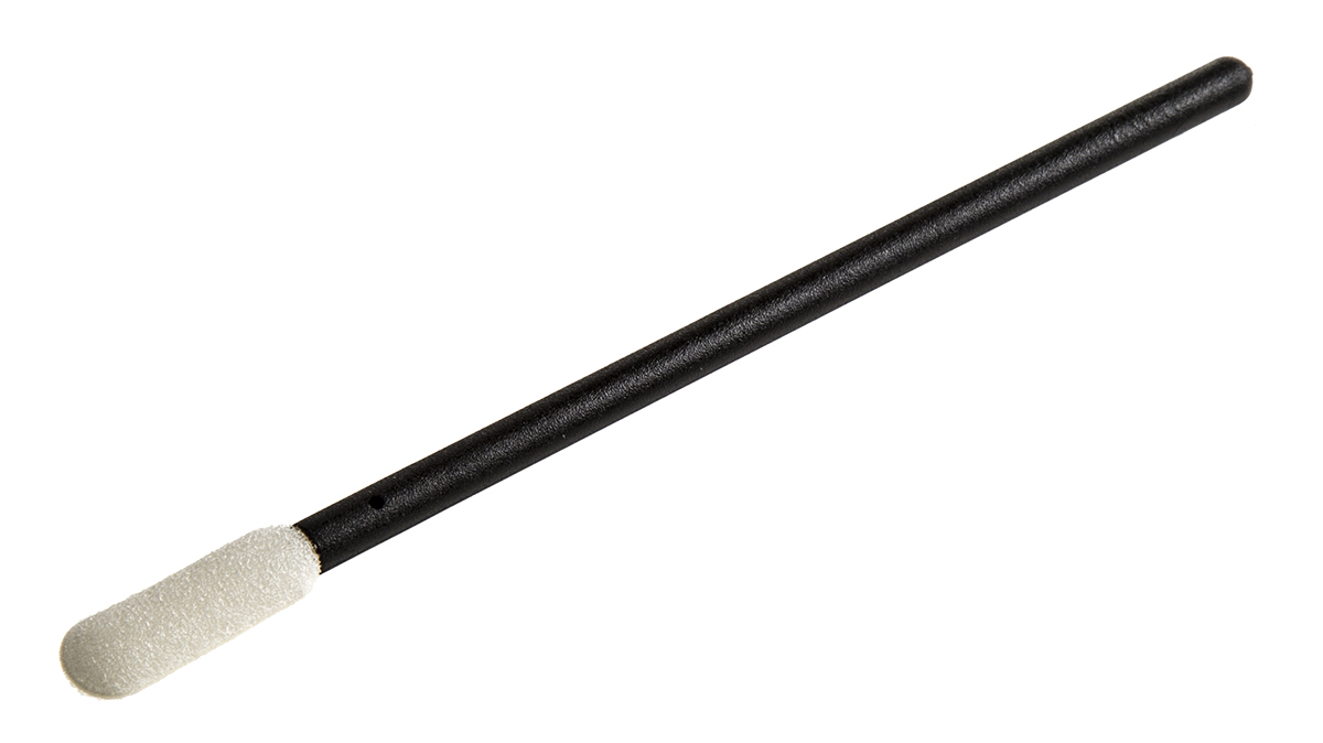 Chemtronics Foam Cotton BudFor use with Precision Cleaning, Optics, Length 113 mm 50 Per Pack