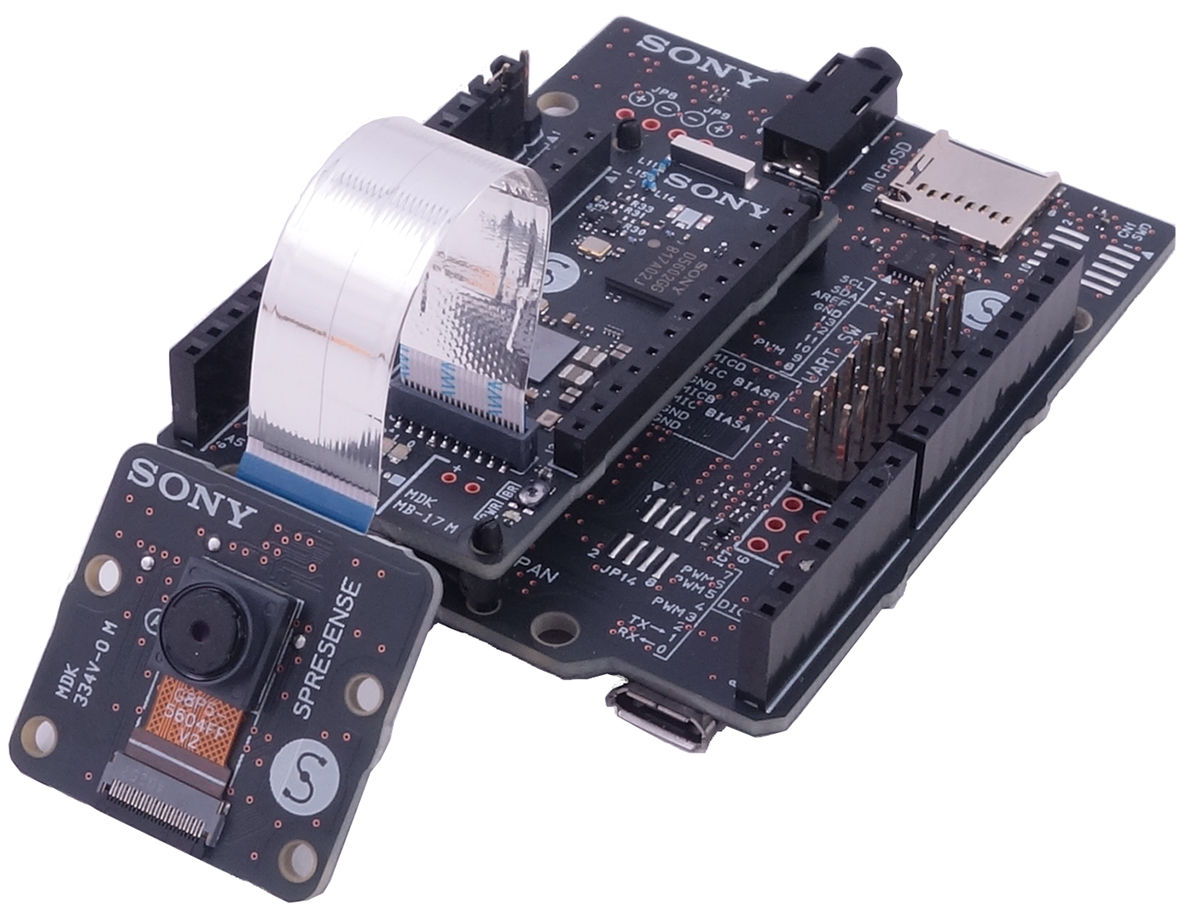 Sony CXD5602 Image Sensor, 2608 x 1960 pixel CMOS, I2C