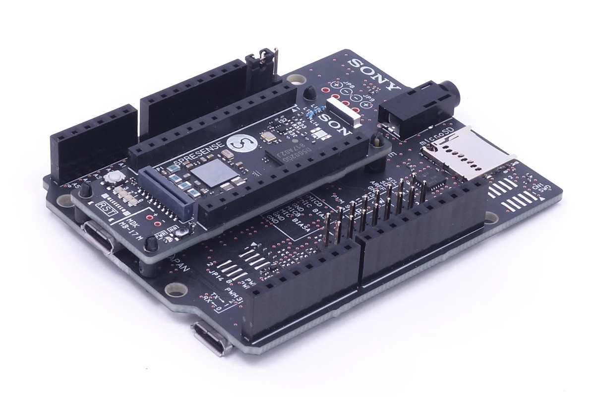 cxd5602pwbext1e Sony SPRESENSE Extension Board