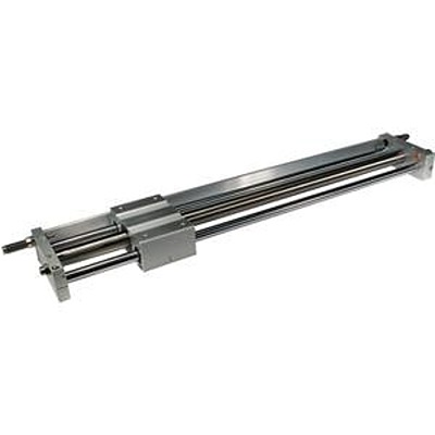 SMC Double Acting Acting Pneumatic Guided Cylinder 6 mm Bore 200 mm