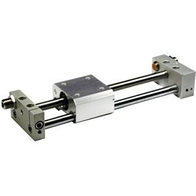 SMC Double Acting Acting Pneumatic Guided Cylinder 32 mm Bore 450 mm