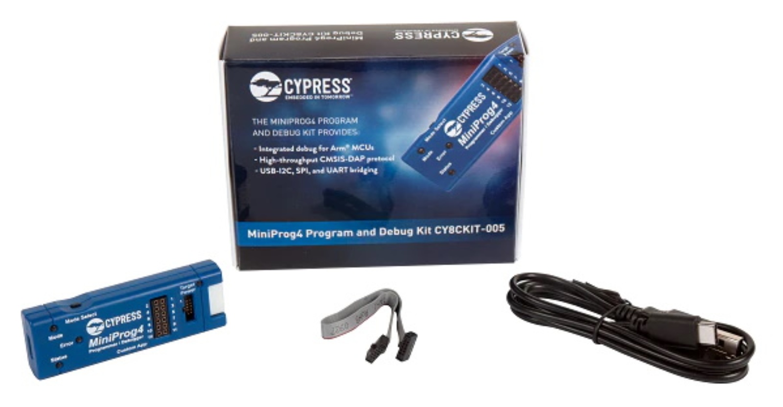 Infineon CY8CKIT-005 MiniProg4 Program and Debug Kit PSoC Evaluation Kit CY8CKIT-005-A