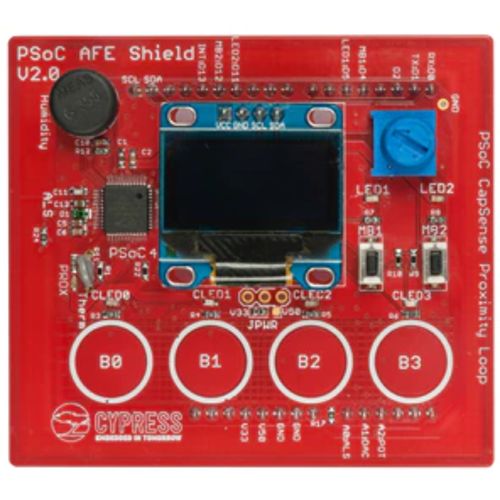 Infineon PSoC 4 Analogue Front End ( AFE) Shield Kit PSoC Arduino Uno WiFi CY8CKIT-032
