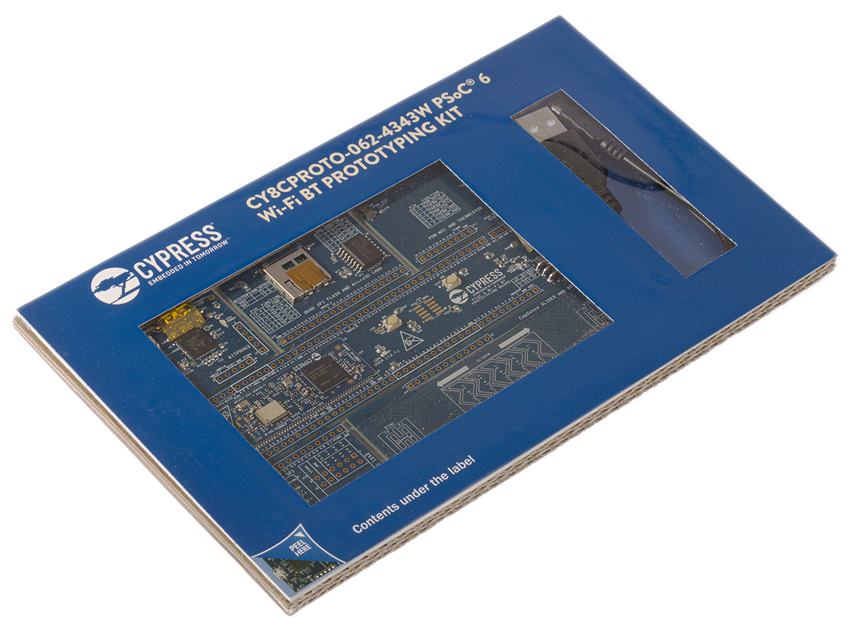 cy8cproto-062-4343w Infineon PSoC 6 Wi-Fi BT PSoC WiFi Development Tools CY8CPROTO-062-4343W