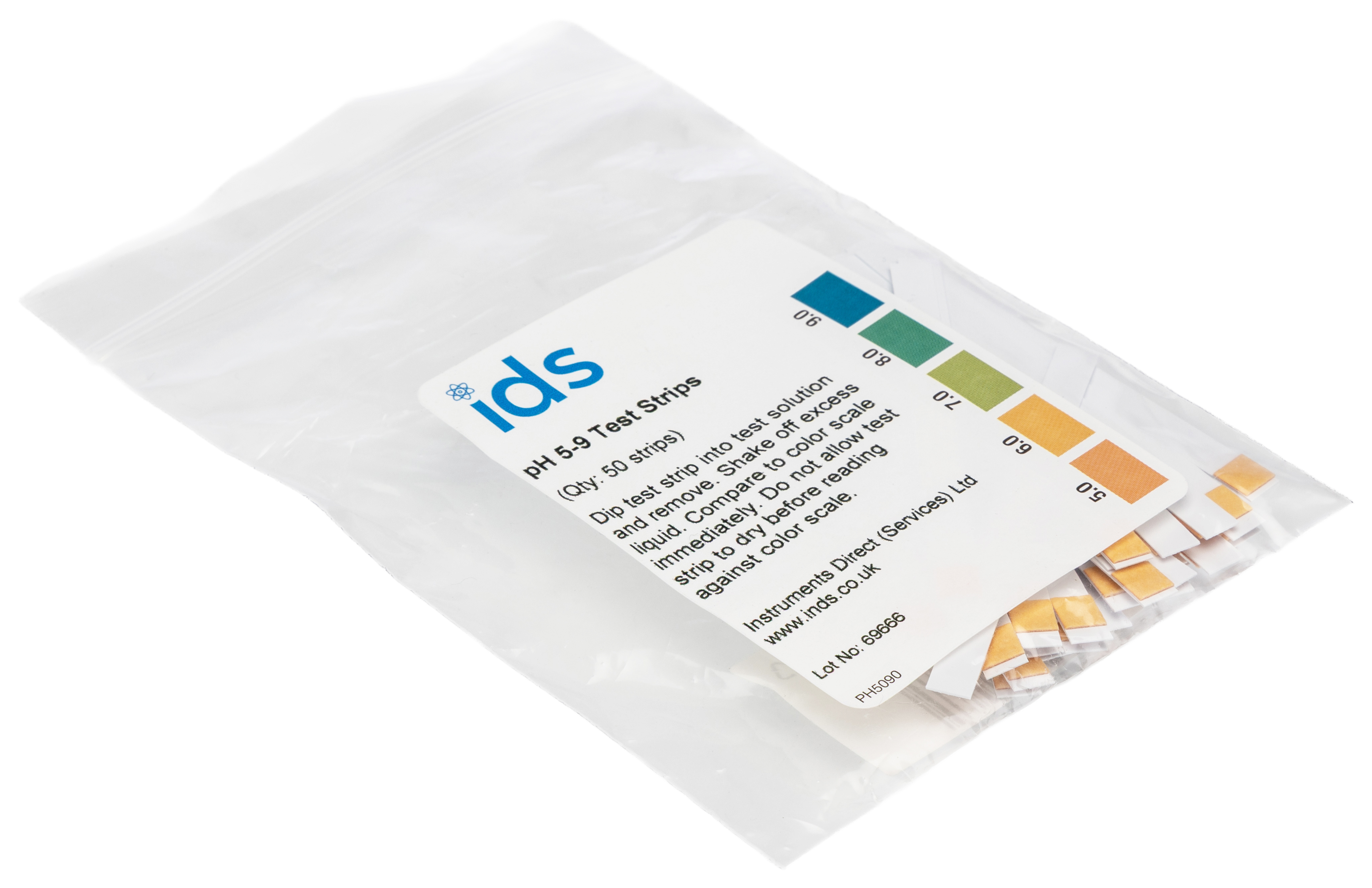Instruments Direct Single Parameter(s) pH pH Test Strips - 50 strips