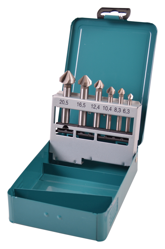 d-42204 Makita Countersink Drill Bit Set, 90 °, 6 Piece(s)