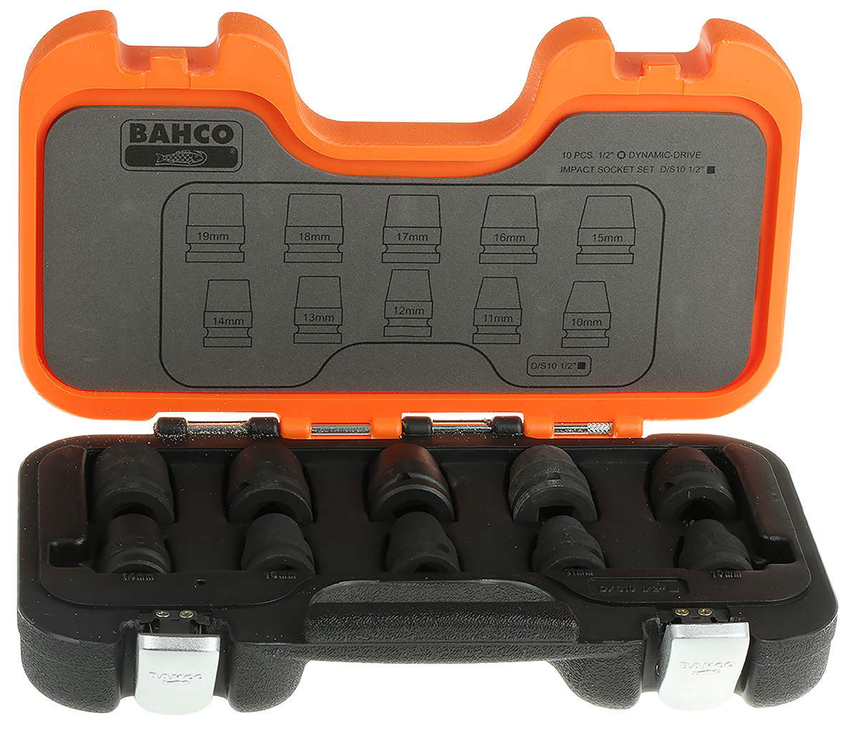 Bahco 10-Piece 1/2 in Standard Impact Socket
