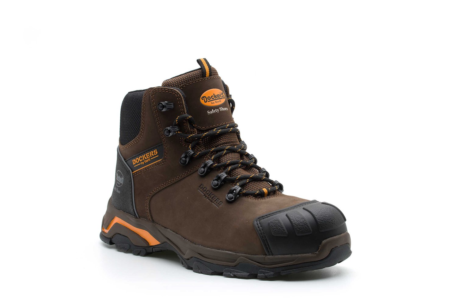 Dockers by Gerli FROST S3 Unisex Brown Composite Safety Shoes, UK 10.5, EU 45