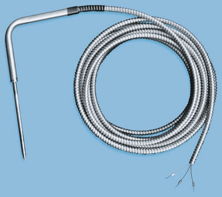 Correge PT100 RTD Sensor 8 mm Dia, 100 mm Long, 6 Wire, Classe B 250 °C Max