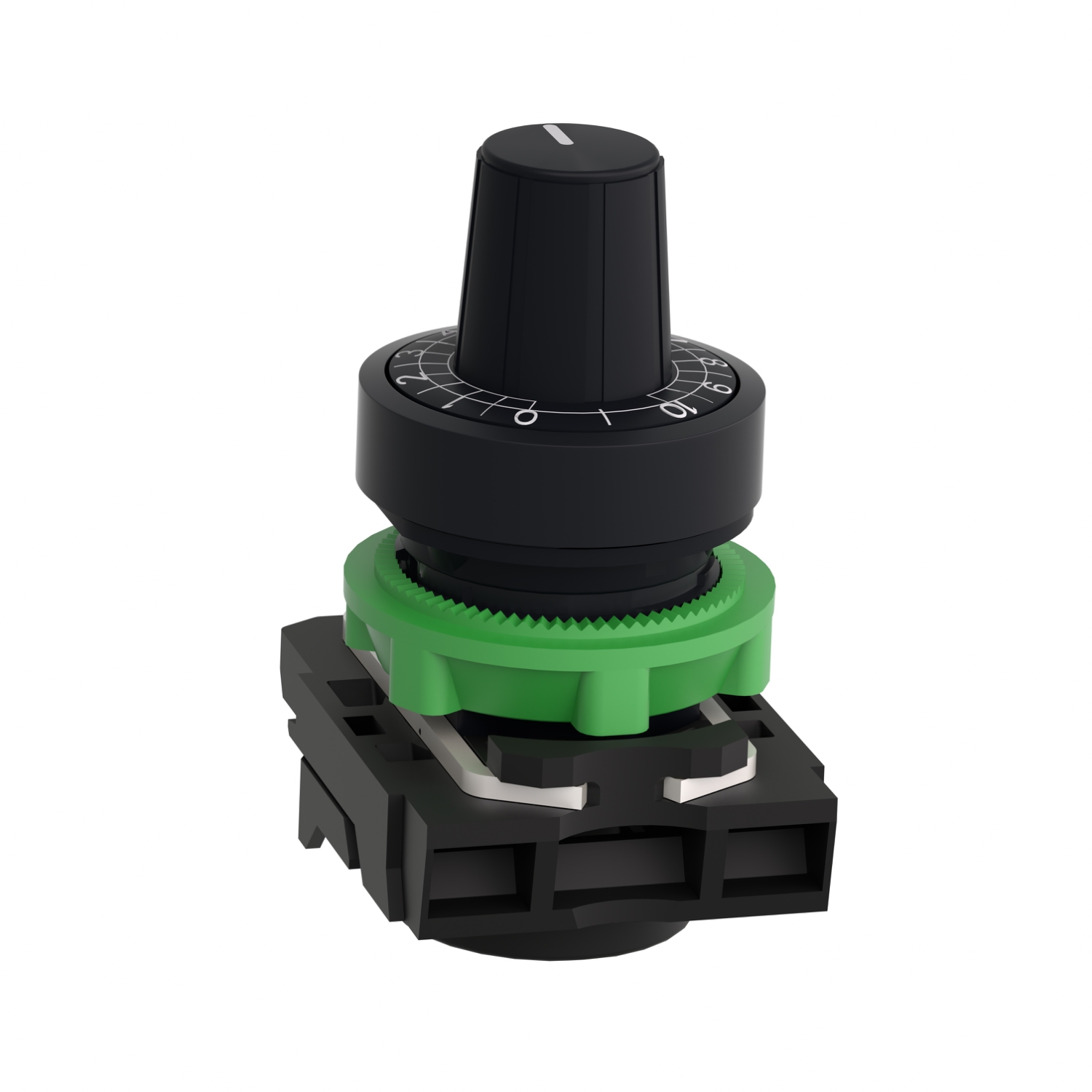 zb5ad922 Schneider Electric Potentiometer Mounting Kit, ZB5AD922